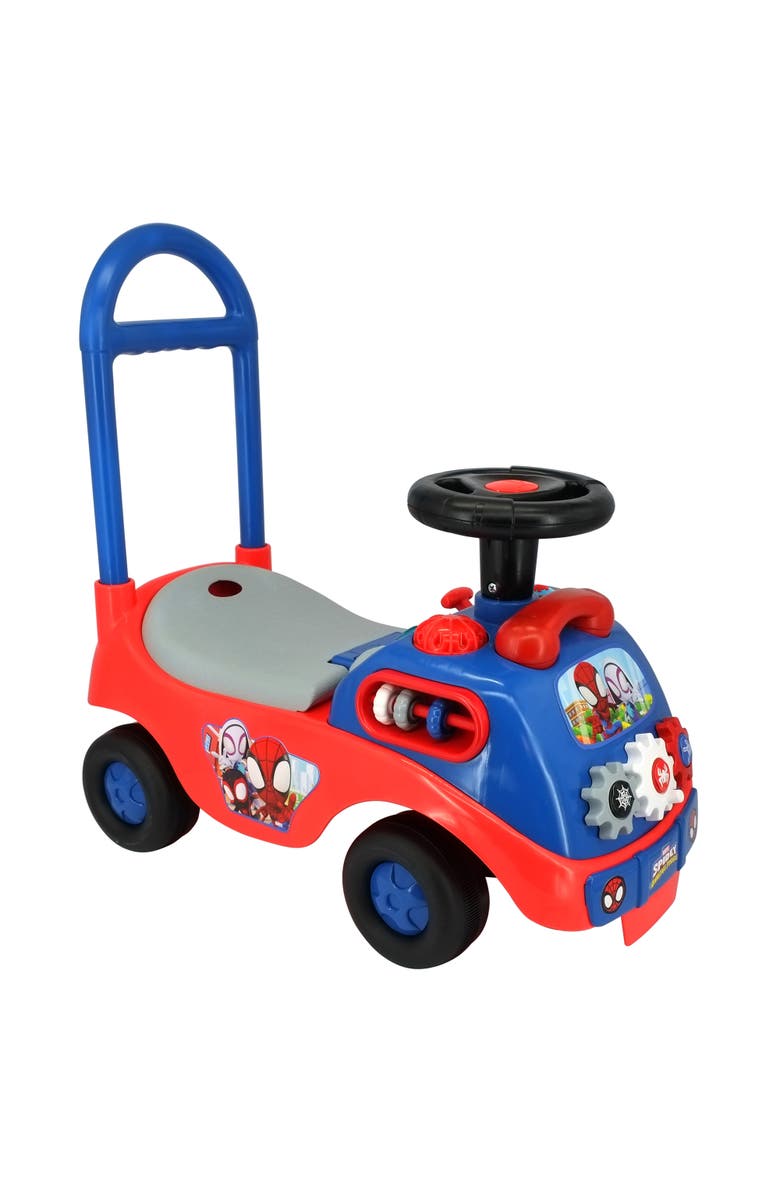 Kiddieland My First Activity Rideon Spidey Racer, Alternate, color, Multicolored