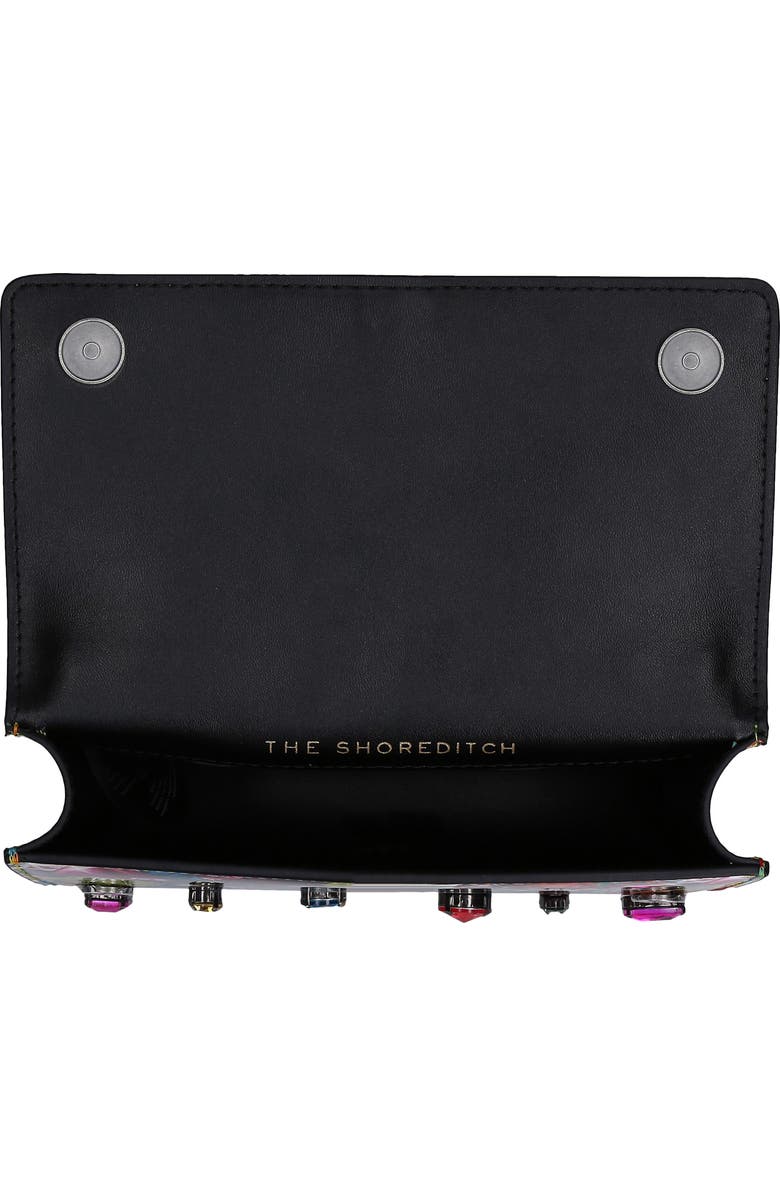 Kurt Geiger London Small Shoreditch Embellished Leather Crossbody Bag, Alternate, color,