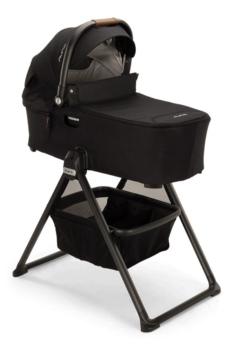 demi™ Next Bassinet, Stand & Basket Set, Alternate, color, CAVIAR/COGNAC