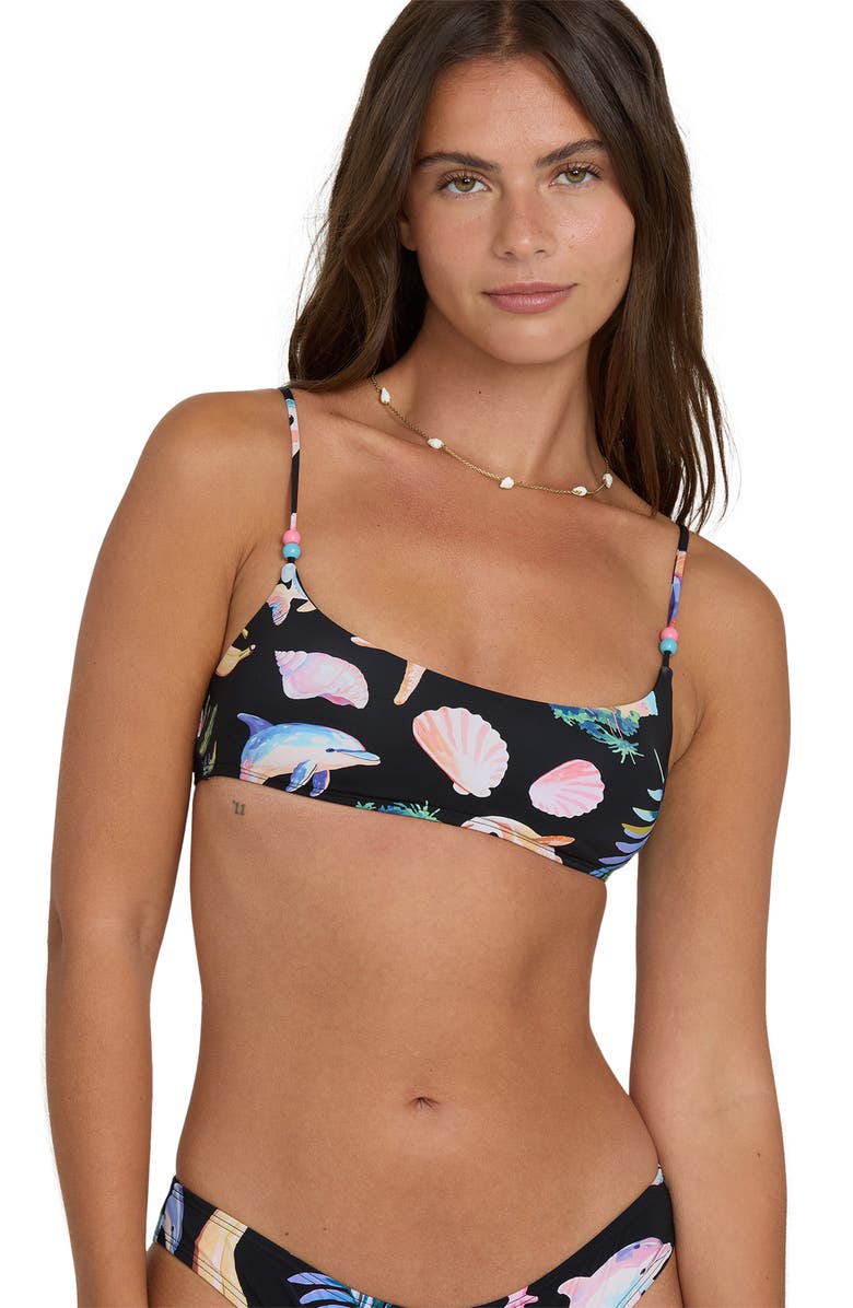 Billabong Party Wave Jaclyn Crop Bikini Top, Alternate, color, 