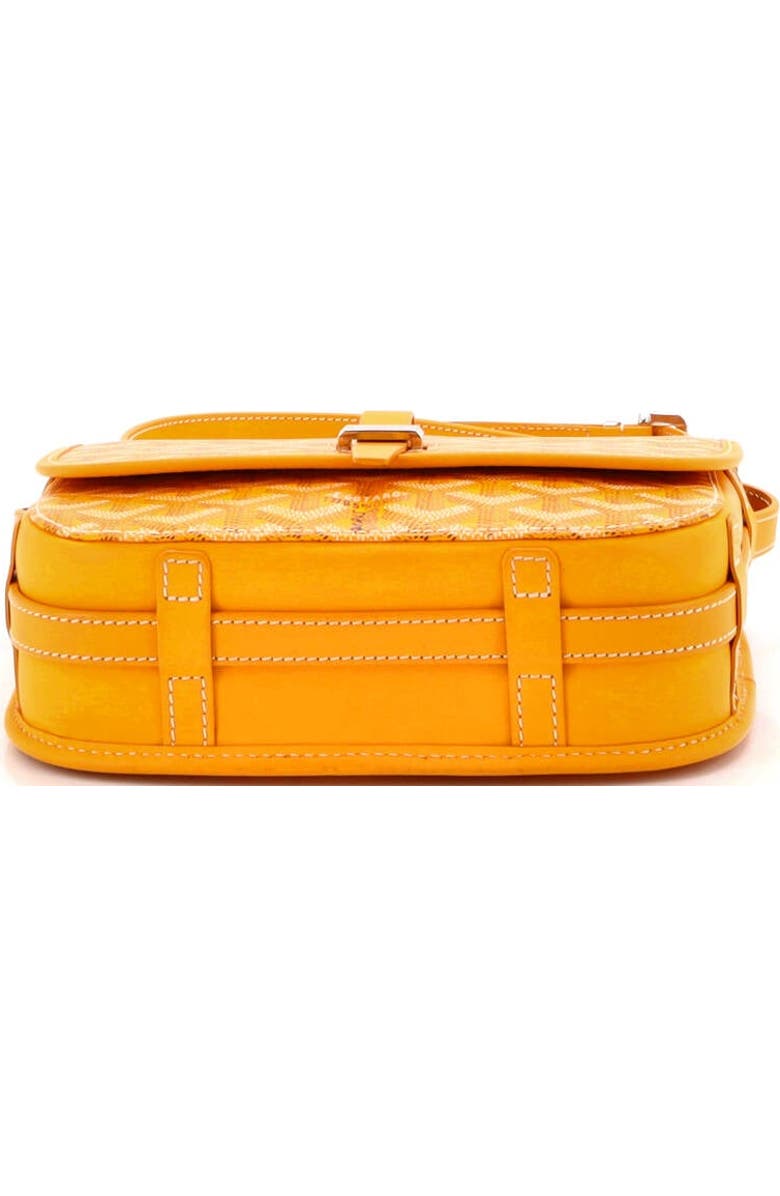 Pre-Owned Goyard Belvedere II Messenger Bag Coated Canvas PM, Alternate, color, Yellow