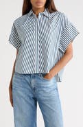 rag & bone Maura Stripe Button-Up Shirt