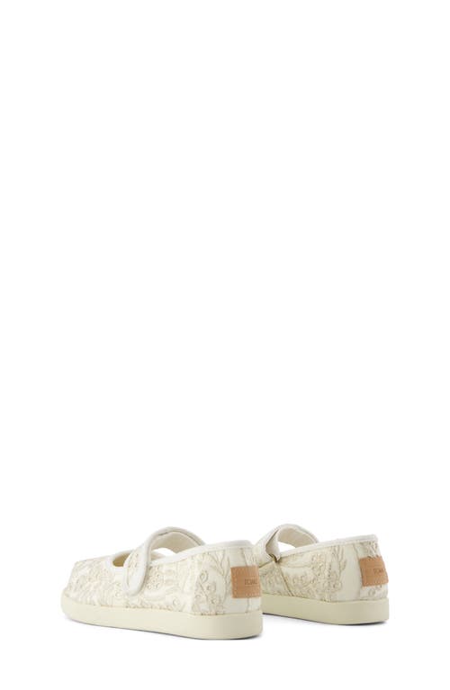 Toms Nora Mary Jane Sneaker In Gold