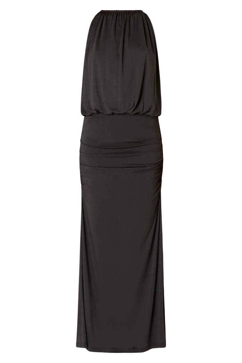 Sebastiano Maxi Dress, Alternate, color, ONYX