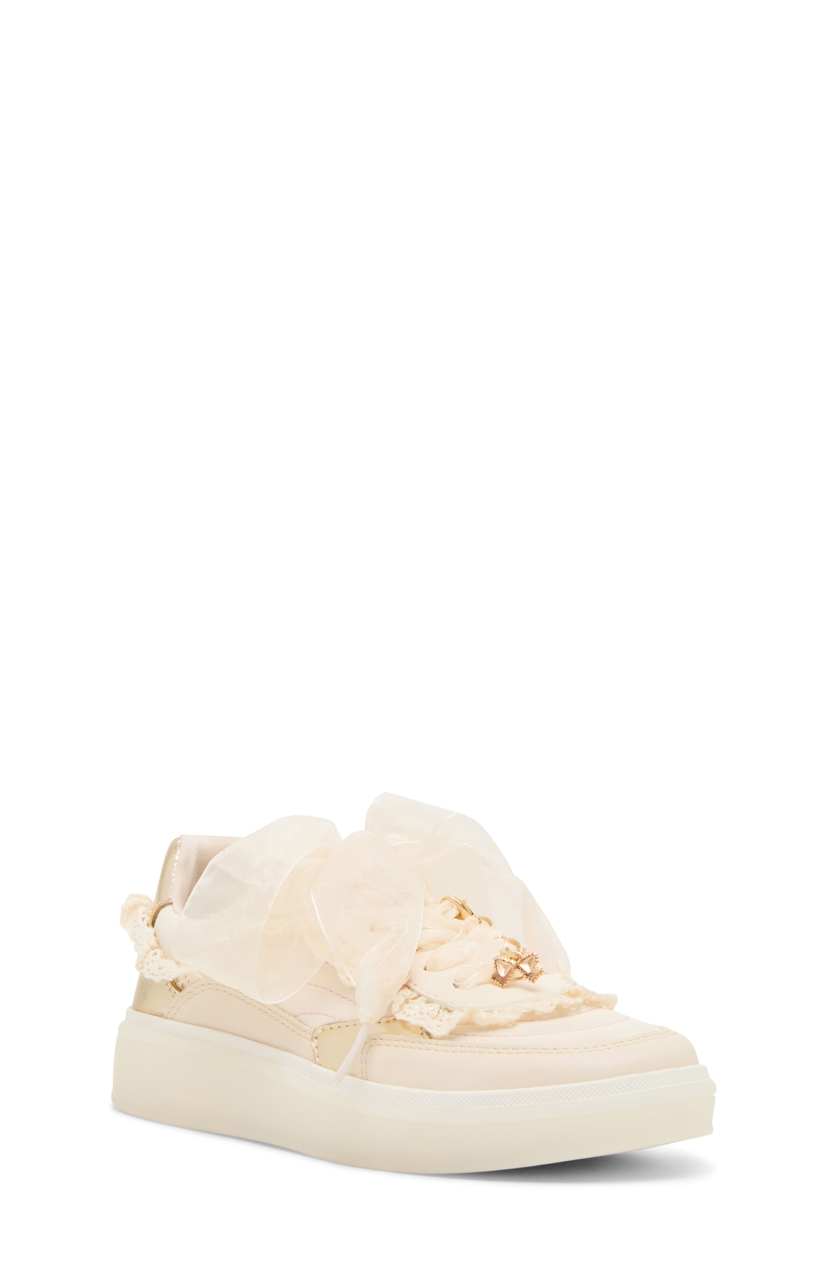 Kids' Cider Sneaker, Main, color, CREAM MULTI