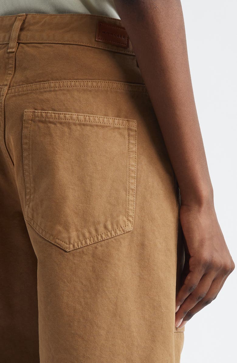 Moncler Cotton Pants, Alternate, color, Neutral