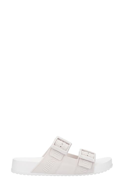 Melissa Cozy Slide Sandal In White