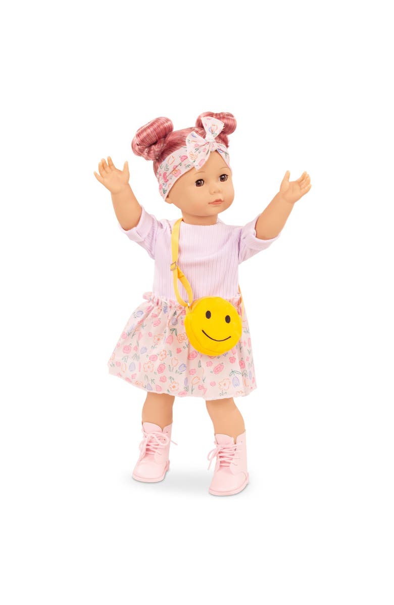 Gotz Precious Day Leni 18" Soft Body Standing Doll, Alternate, color, Multicolored