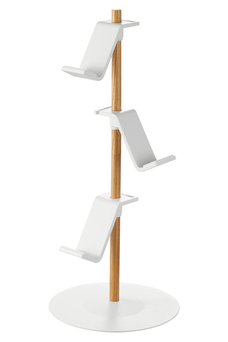 3-Tier Controller Stand, Alternate, color, WHITE