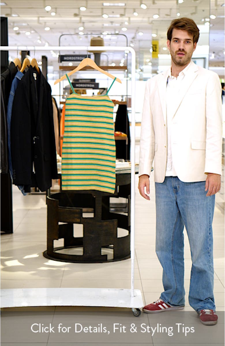 Mami Wata Stripe Minidress, sales video thumbnail