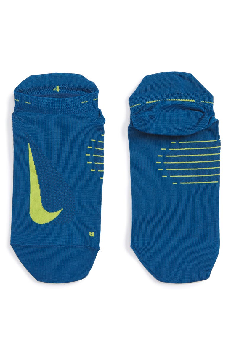 Nike 'Elite' Lightweight No-Show Tab Running Socks, Alternate, color, 