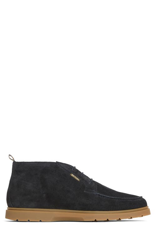Barbour Tucker Chukka Boot In Navy Suede