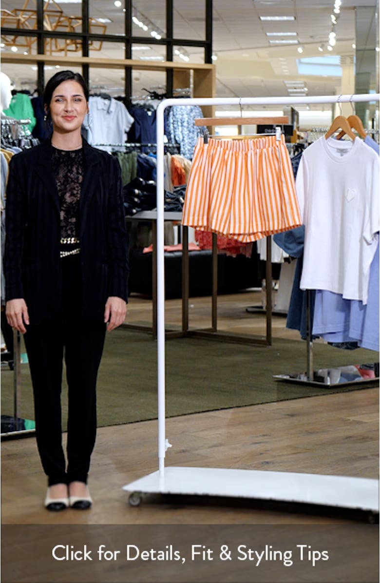 Lyra Stripe Shorts, sales video thumbnail