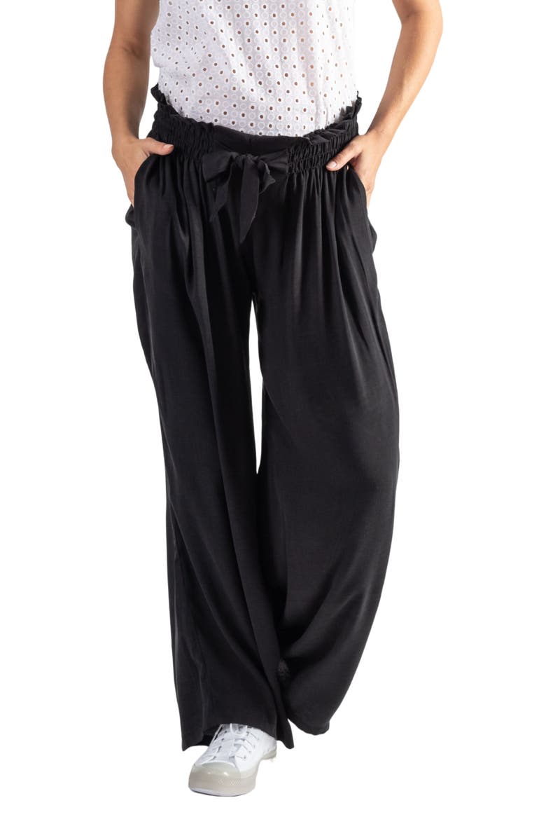 Cache Coeur Maternity Pants Sahel, Main, color, Black