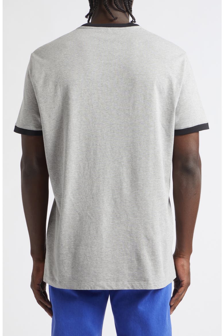 Medusa Logo Ringer Graphic T-Shirt, Alternate, color, LIGHT GREY