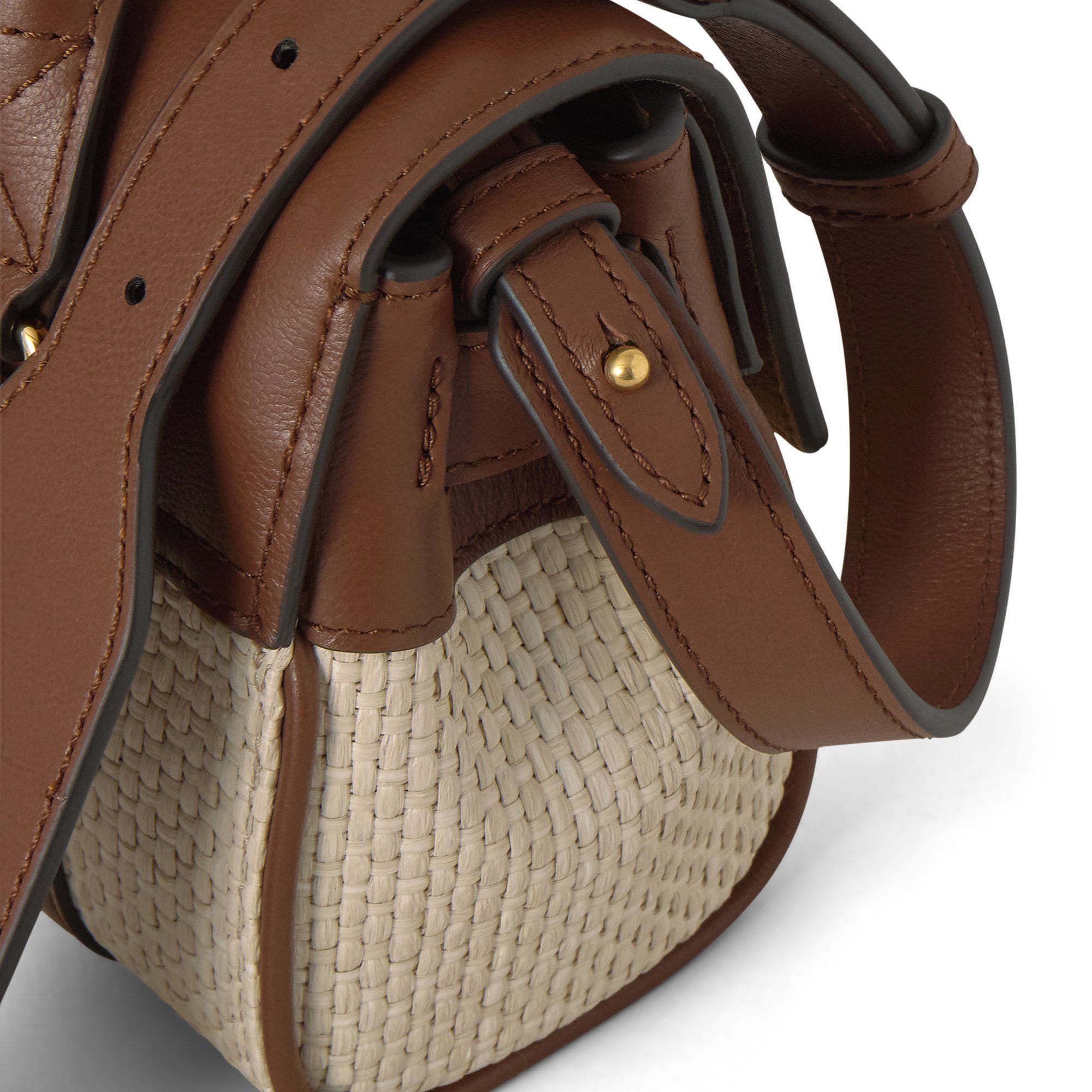 Mulberry Mini Bayswater, Alternate, color, Ecru-Bright Oak