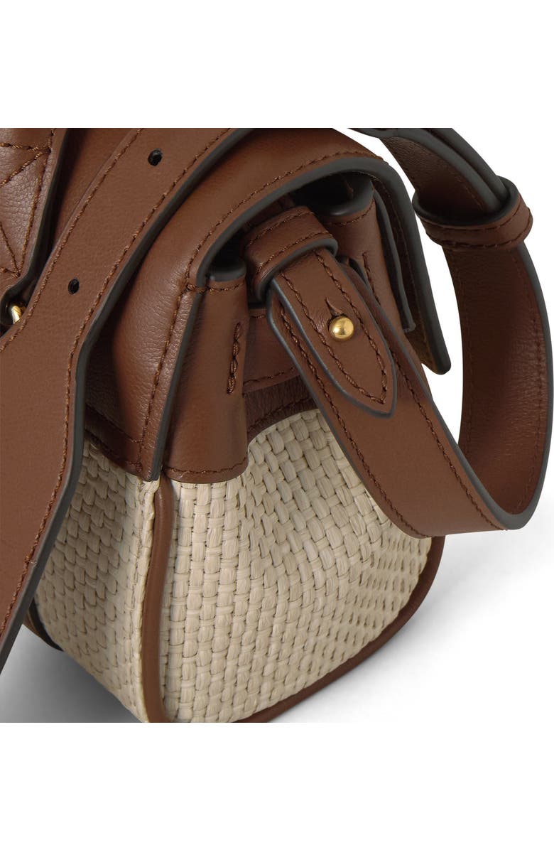 Mulberry Mini Bayswater, Alternate, color, Ecru-Bright Oak