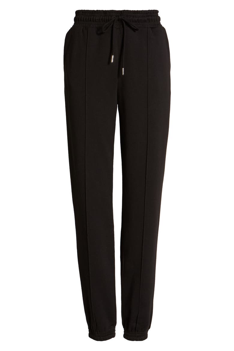 Boyfit Joggers, Alternate, color, BLACK