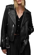 AllSaints Balfern Leather Biker Jacket