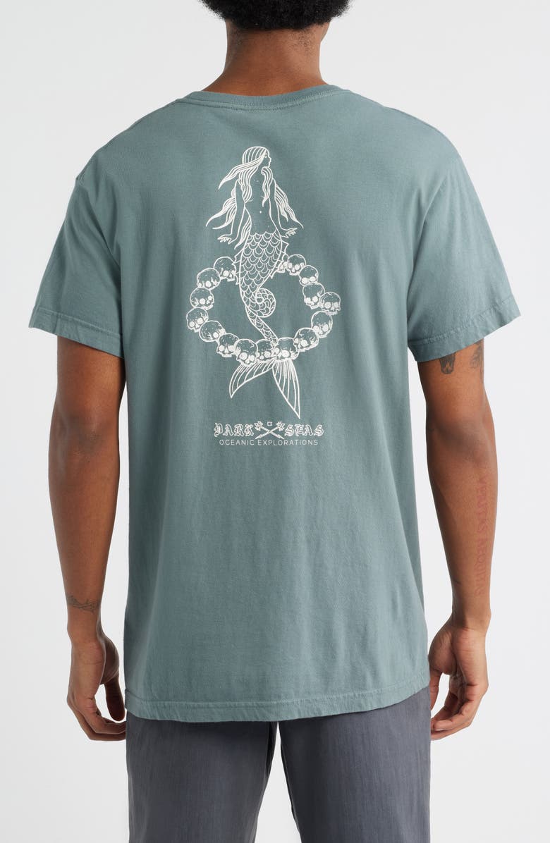 DARK SEAS Eternal Cotton Graphic T-Shirt, Alternate, color, Balsam Green