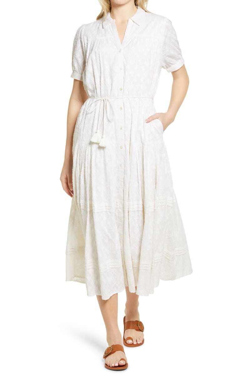 Cleobella Peyton Tiered Midi Dress, Main, color, 