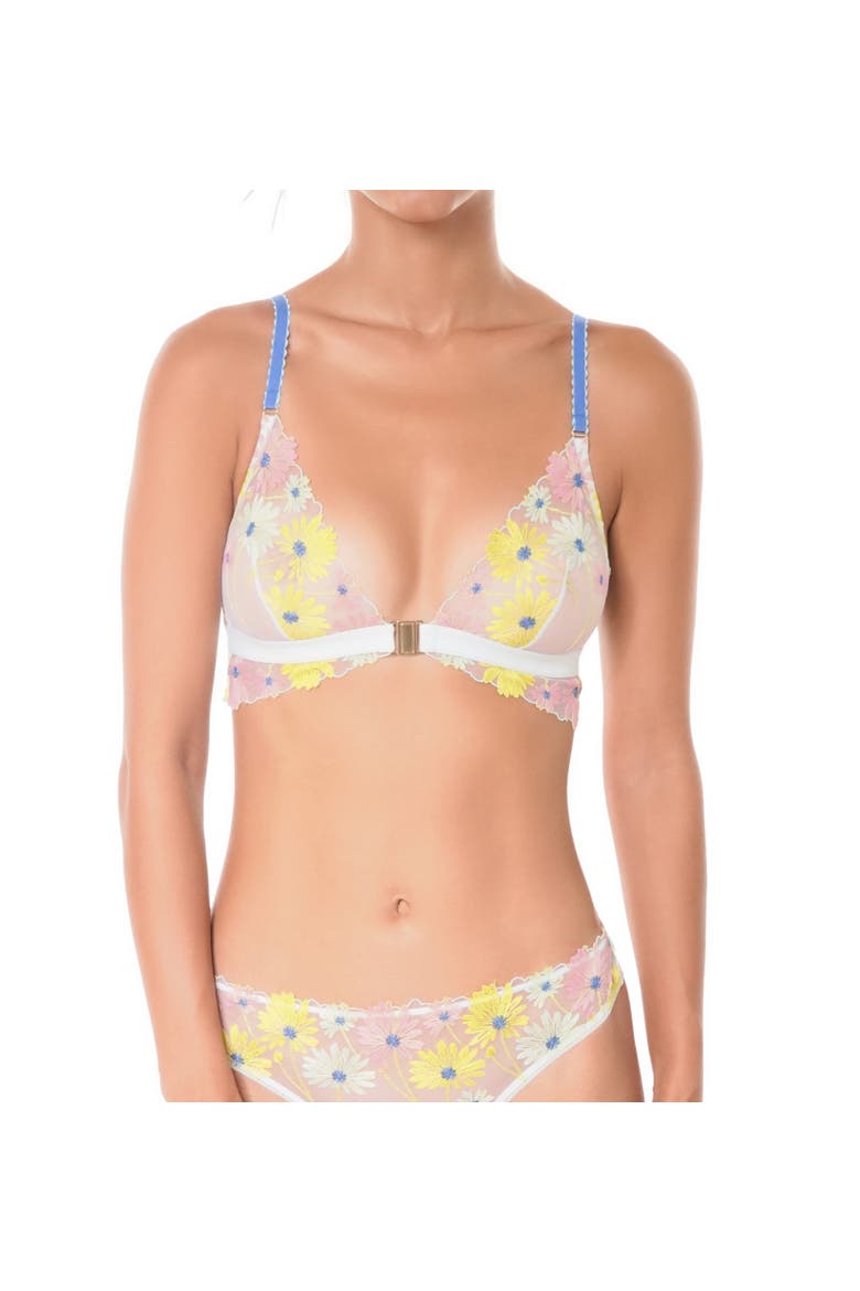 Dance des fleurs Bralette, Alternate, color, Mint