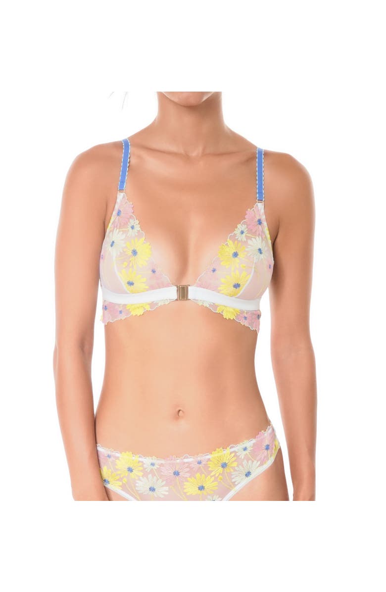 Huit Dance des fleurs Bralette, Alternate, color, Mint