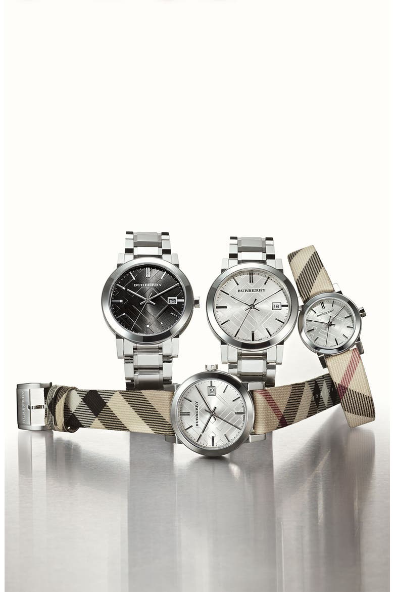 Medium Check Strap Watch, Alternate, color, NOVA CHECK