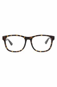 Gucci 56mm Square Optical Glasses