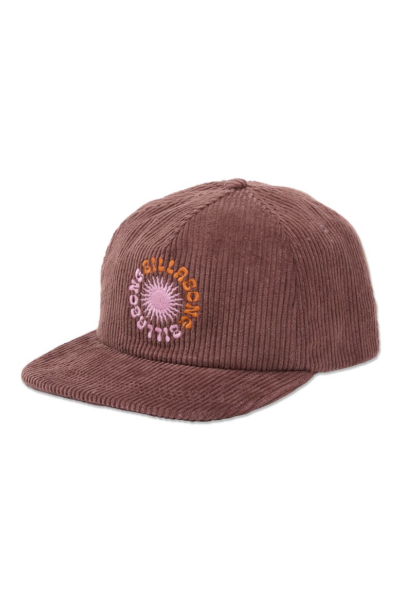 Grandpa Corduroy Baseball Cap, Main, color, ESPRESSO