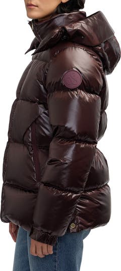 Vivienne Boxy Water Repellent Quilted Down Jacket
