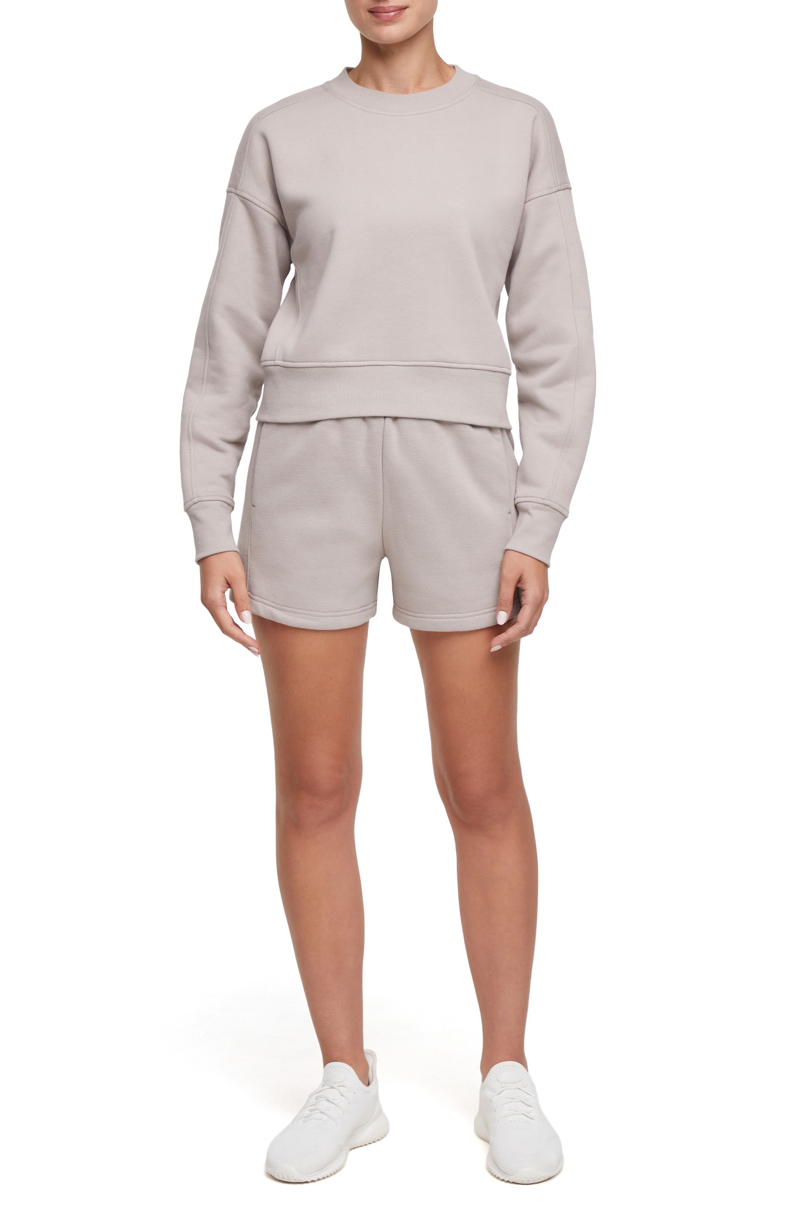 BALANCE COLLECTION Wren Fleece Sweatshirt & Shorts Set