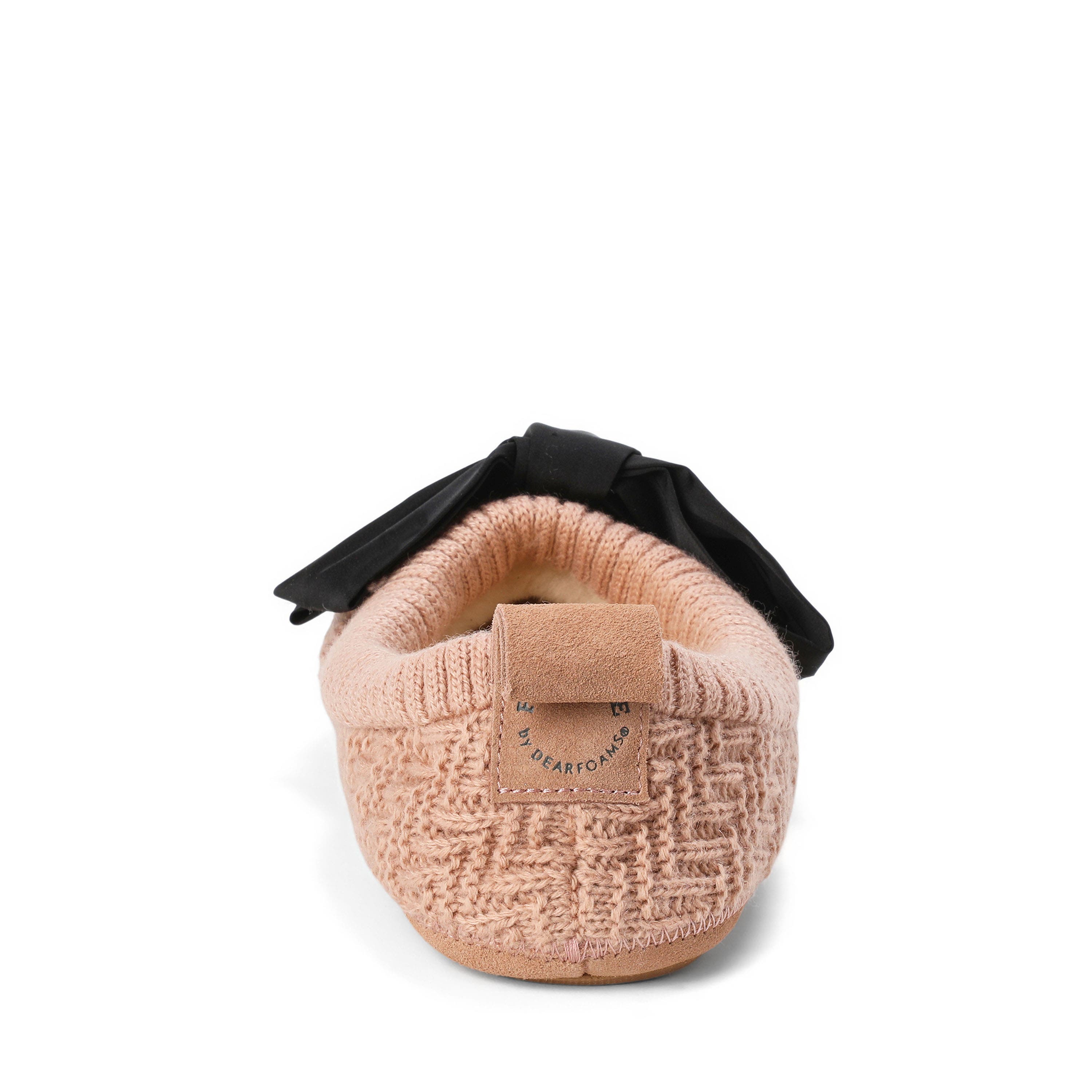 Fireside Bestie Ballet Slippers, Alternate, color, Peach