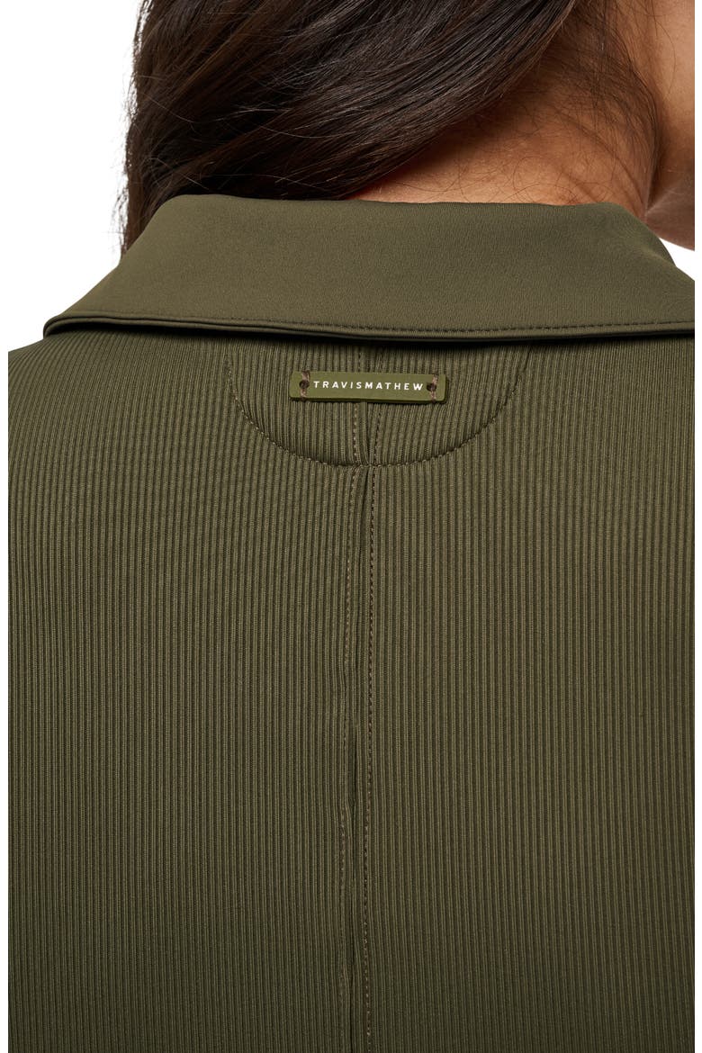 Midline Zip Polo Tank, Alternate, color, GRAPE LEAF