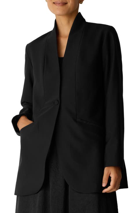 High Collar Wool Jacket
