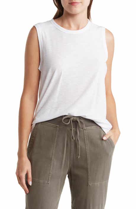 James Perse Slub Cotton Muscle Tank