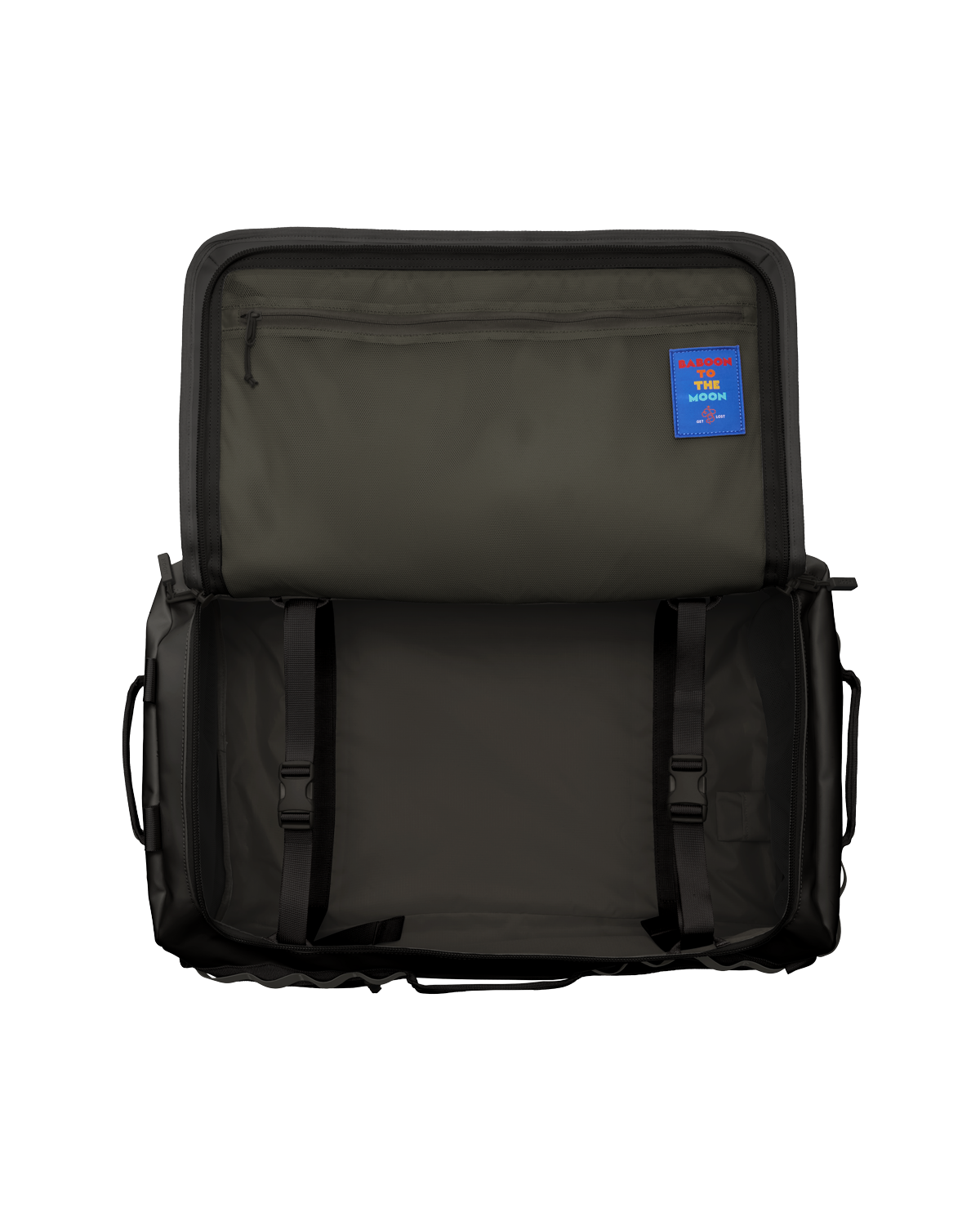 Baboon to the Moon New Go-Bag Duffle Big 60L, Alternate, color, Black