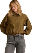Brakeburn Julia Balloon Sleeve Loose Fit Shirt
