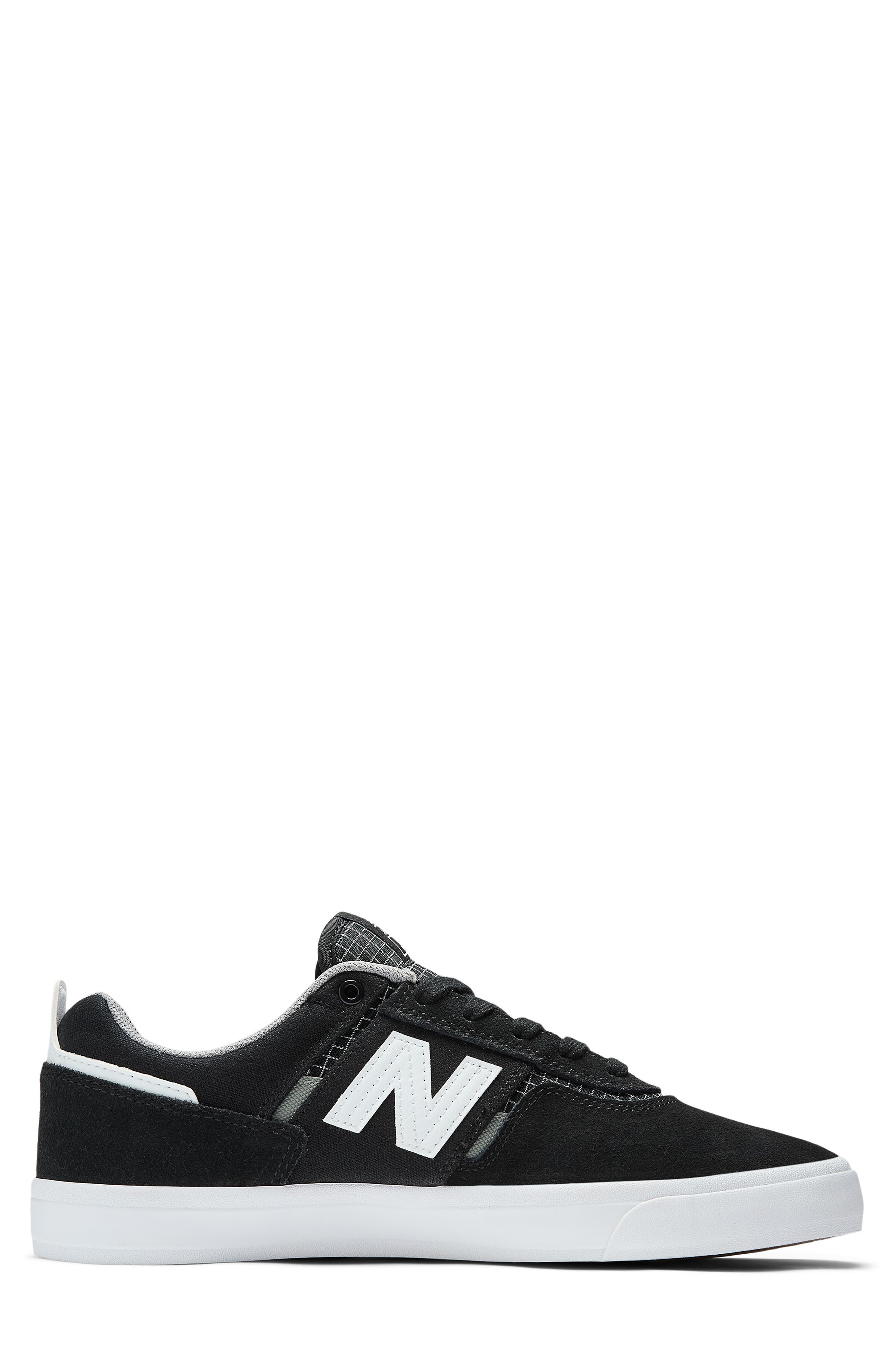 New Balance 306 Skate Sneaker, Alternate, color, Black/ White