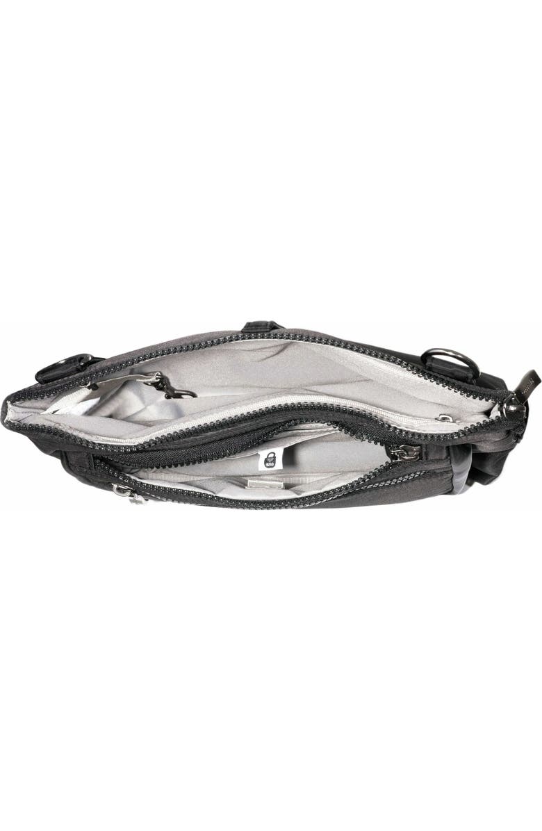 BAGGALLINI Pocket Belt Bag Convertible Crossbody Waist Pack, Alternate, color, Black Twill