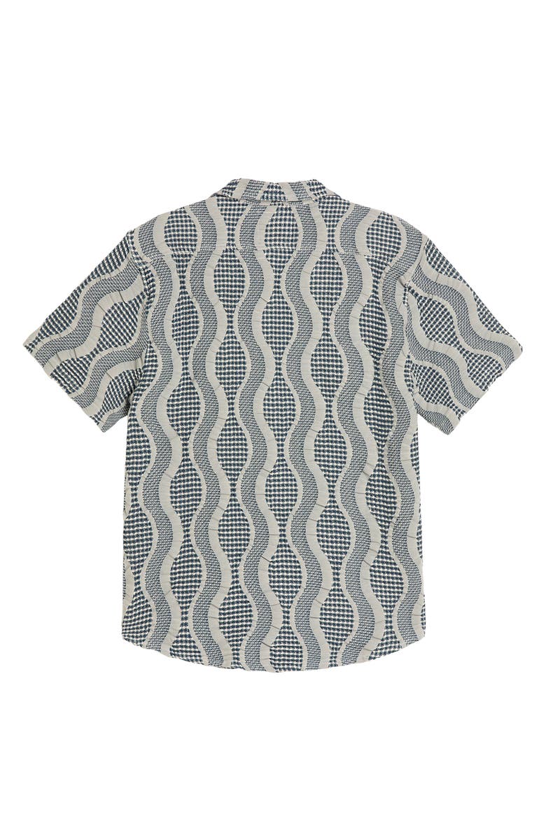 OAS Waffle Weave Camp Shirt, Alternate, color, 