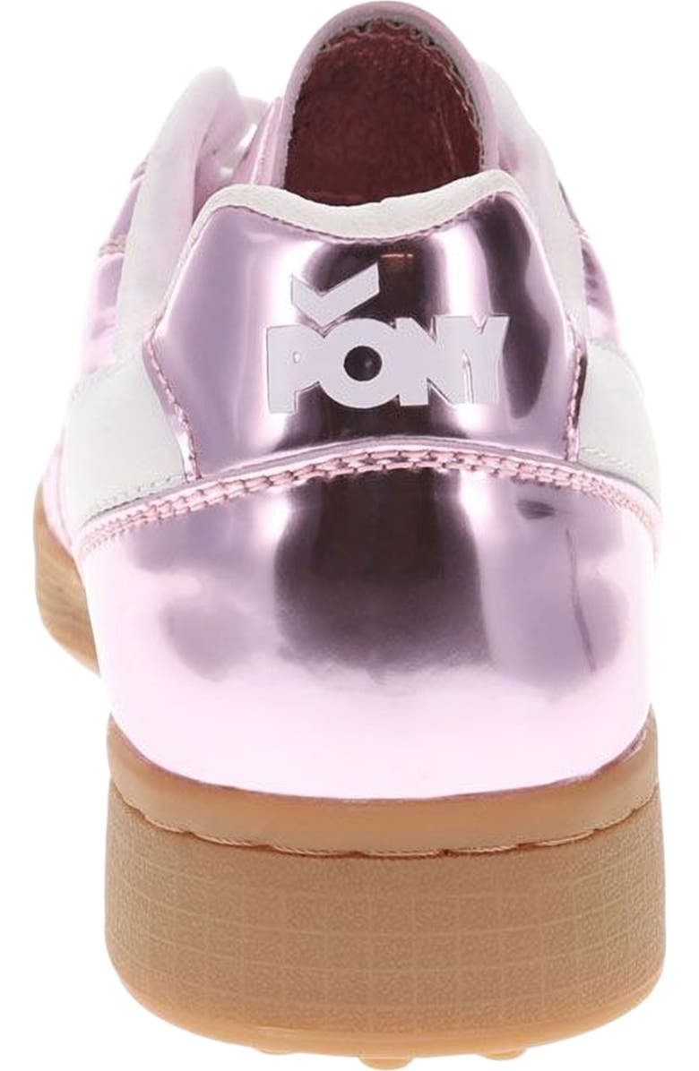PONY Madrid 82 Metallic Sneakers, Alternate, color, Rose Gold/White