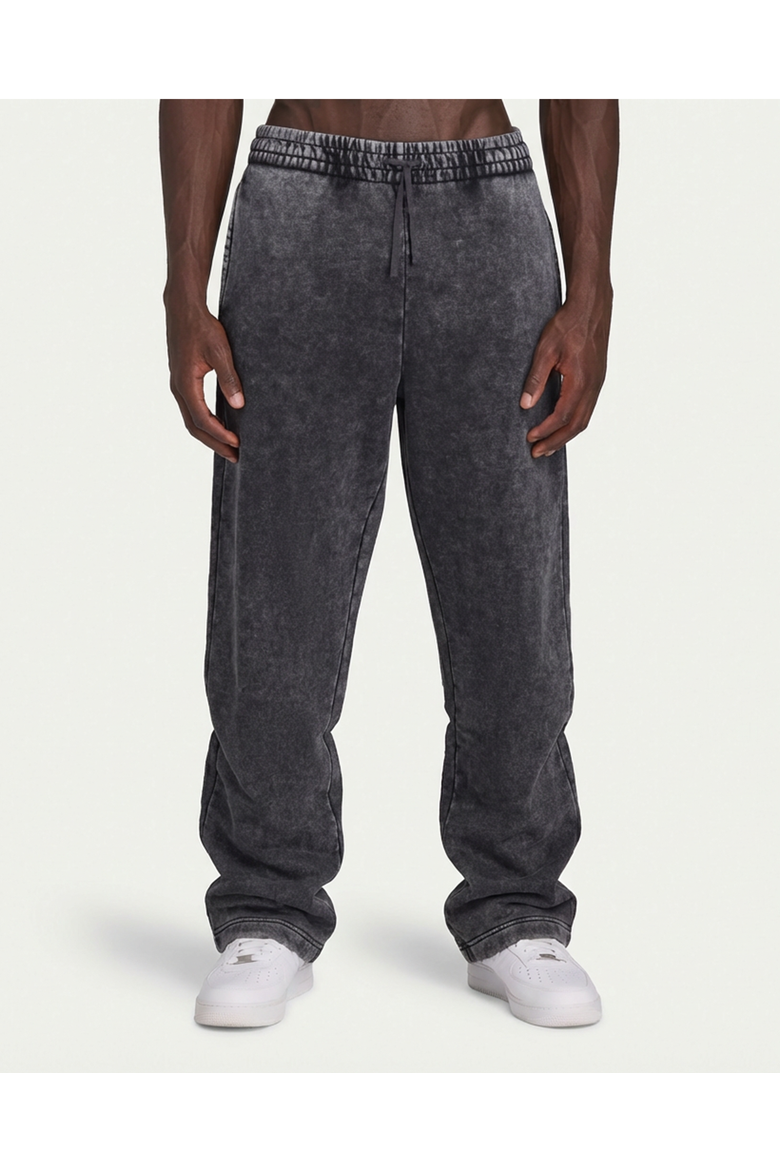 Collective Relaxed Straight Leg Joggers, Main, color, Washed Black