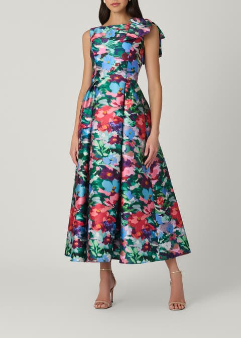Midnight Eleanor Gancalo Floral Dress