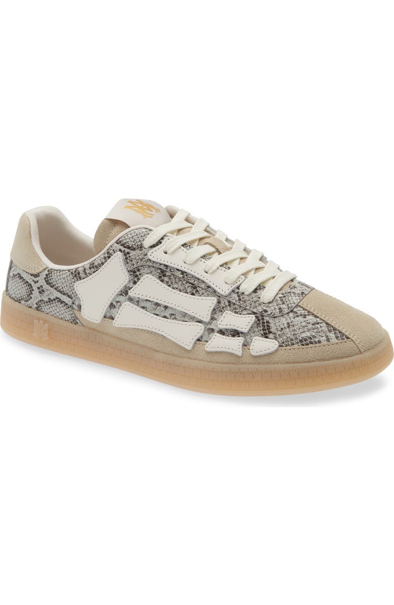 AMIRI Pacific Bones Sneaker, Main, color, Alabaster