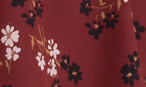 Nydj Floral Tuxedo Button-up Shirt In Multi