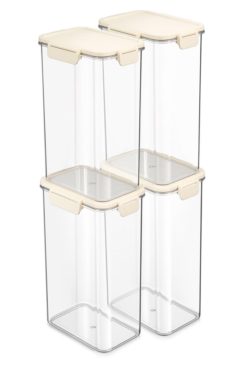 Airtight Food Storage Containers, Main, color, NO COLOR