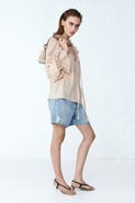H&M Raw-edge Denim Shorts