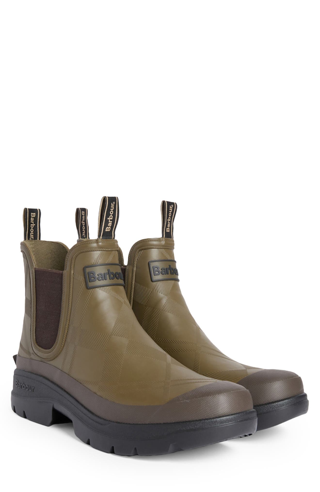 Breacon Chelsea Rain Boot, Main, color, OLIVE