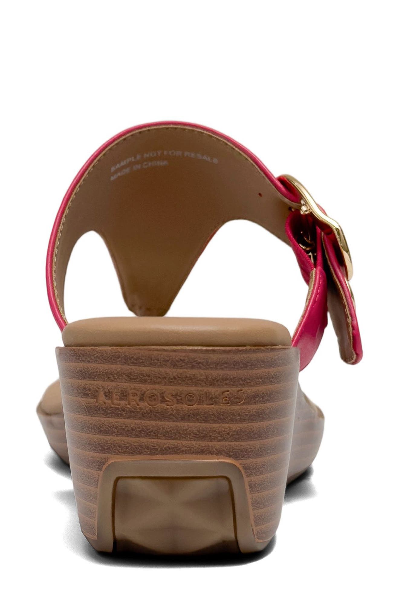 Aerosoles Izola Wedge Flip Flop, Alternate, color, Magenta